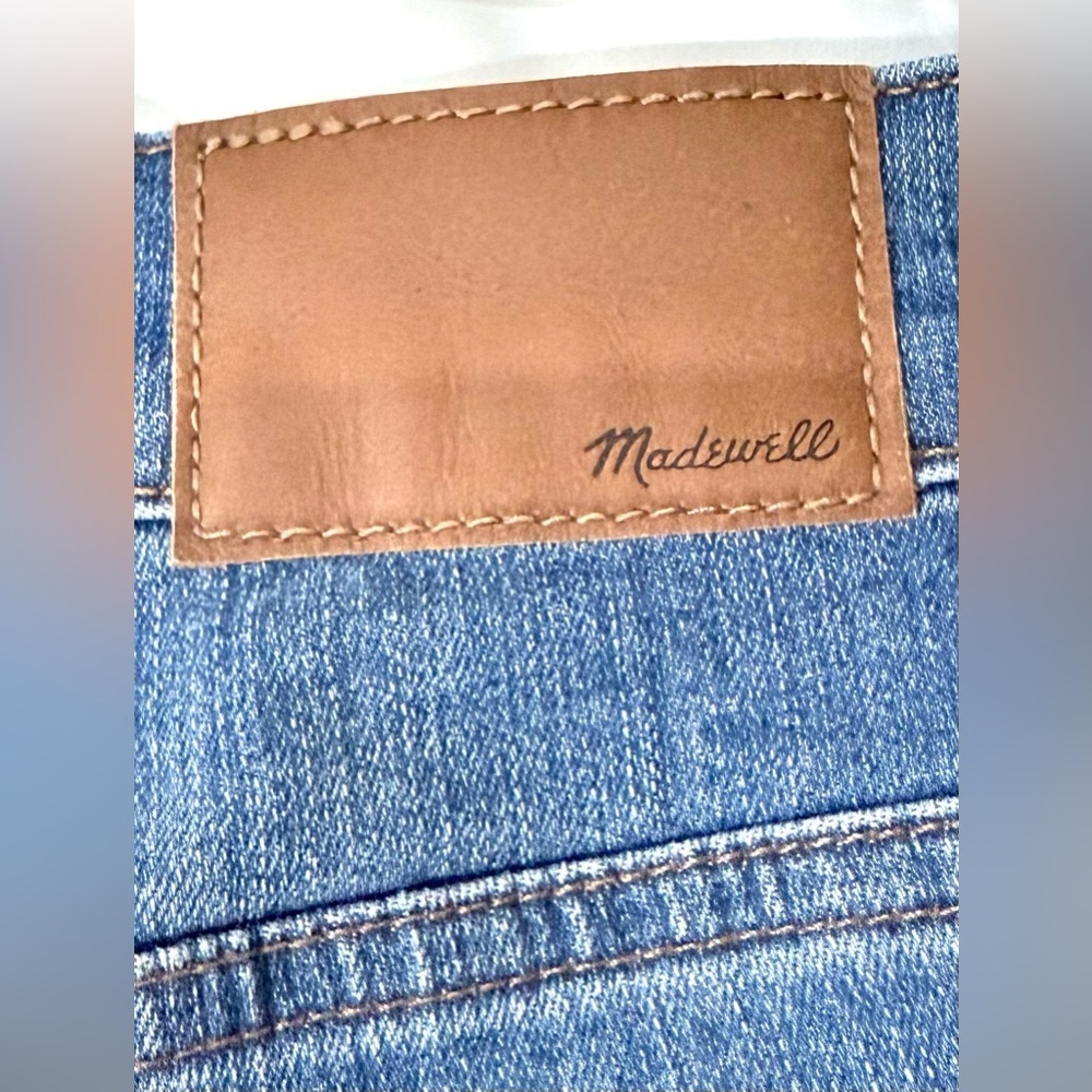 Madewell Cali Demi-Boot Button Fly Stretch Mid Rise Ankle Length Jeans Size 26 - Picture 8 of 15
